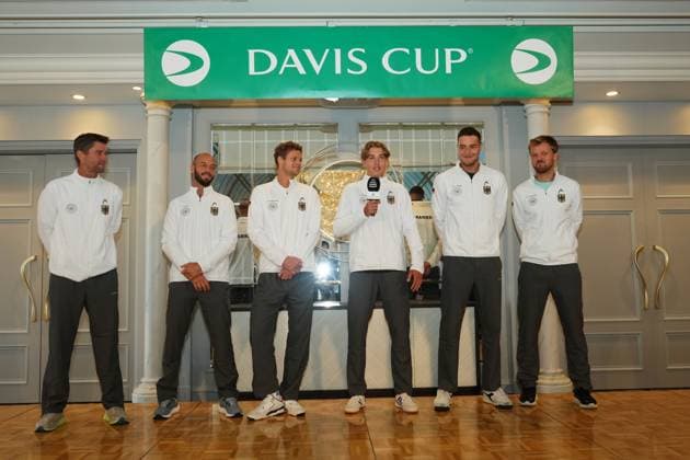 2025 Davis Cup Qualifiers 2nd Round Japan v Germany Japan Team Shintaro Mochizuki JPN , Yoshihito Nishioka JPN , Yosuke Watanuki JPN , Rei Sakamoto JPN, Takeru Yuzuki JPN , Captain Go Soeda JPN German Team Yannick Hanfmann GER , Jan Lennard Struff GER Kevin Krawietz GER , Justin Engel GER , Tim Puetz GER Captain Michael Kohlman GER