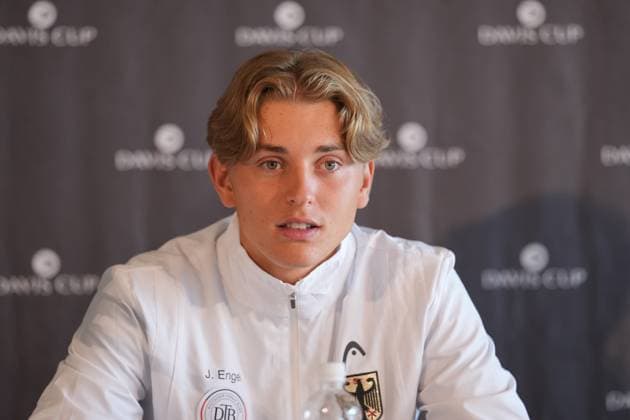 2025 Davis Cup Qualifiers 2nd Round Japan v Germany Japan Team Shintaro Mochizuki JPN , Yoshihito Nishioka JPN , Yosuke Watanuki JPN , Rei Sakamoto JPN, Takeru Yuzuki JPN , Captain Go Soeda JPN German Team Yannick Hanfmann GER , Jan Lennard Struff GER Kevin Krawietz GER , Justin Engel GER , Tim Puetz GER Captain Michael Kohlman GER Justin Engel GER , Rookie Speech