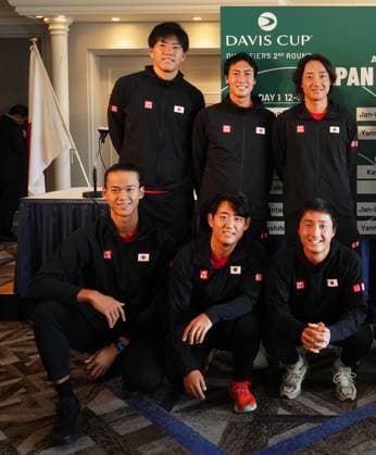 2025 Davis Cup Qualifiers 2nd Round Japan v Germany Japan Team Shintaro Mochizuki JPN , Yoshihito Nishioka JPN , Yosuke Watanuki JPN , Rei Sakamoto JPN, Takeru Yuzuki JPN , Captain Go Soeda JPN German Team Yannick Hanfmann GER , Jan Lennard Struff GER , Kevin Krawietz GER , Justin Engel GER , Tim Puetz GER Captain Michael Kohlman GER Justin Engel GER , Rookie Speech
