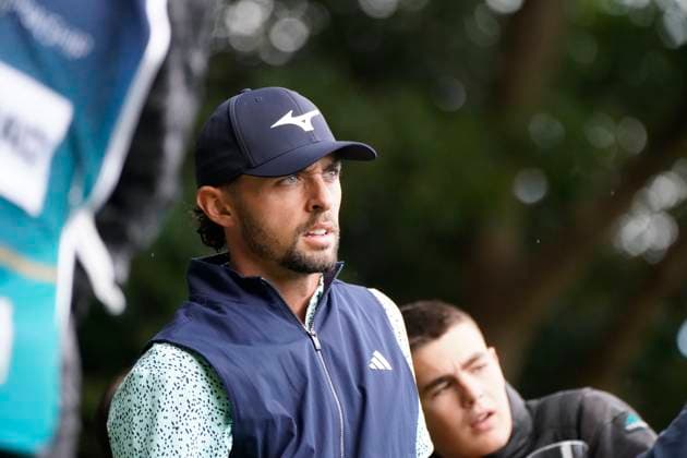 BMW PGA, Golf Herren 2025 Marco Penge In action on the 1st day at The BMW PGA, Wentworth (West) GC, Virginia Water, Surrey, England. UK 11th September 2025 Copyright: xMarkxNewcombex