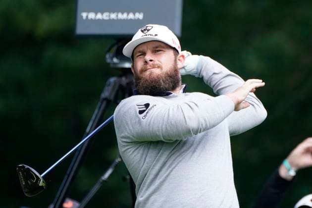 BMW PGA, Golf Herren 2025 Tyrrell Hatton In action on the 1st day at The BMW PGA, Wentworth (West) GC, Virginia Water, Surrey, England. UK 11th September 2025 Copyright: xMarkxNewcombex