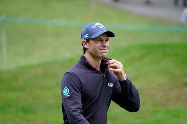 BMW PGA, Golf Herren 2025 Thomas Detry In action on the 1st day at The BMW PGA, Wentworth (West) GC, Virginia Water, Surrey, England. UK 11th September 2025 Copyright: xMarkxNewcombex