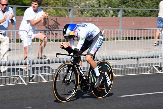 11-09-2025 Vuelta A Espana; Tappa 18 Valladolid - Valladolid; 2025, Red Bull - Bora Hansgrohe; Pellizzari, Giulio; Valladolid; 