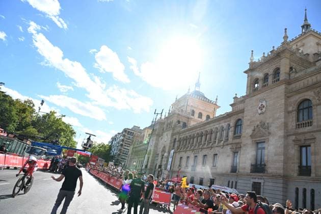 11-09-2025 Vuelta A Espana; Tappa 18 Valladolid - Valladolid; 2025, Visma - Lease A Bike; Vingegaard, Jonas; Valladolid; 