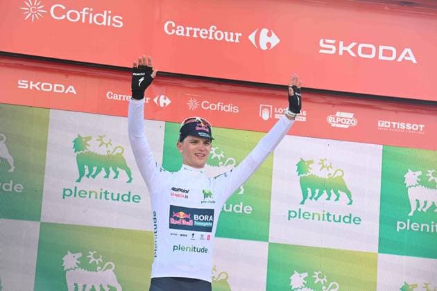 11-09-2025 Vuelta A Espana; Tappa 18 Valladolid - Valladolid; 2025, Red Bull - Bora Hansgrohe; Pellizzari, Giulio; Valladolid; 