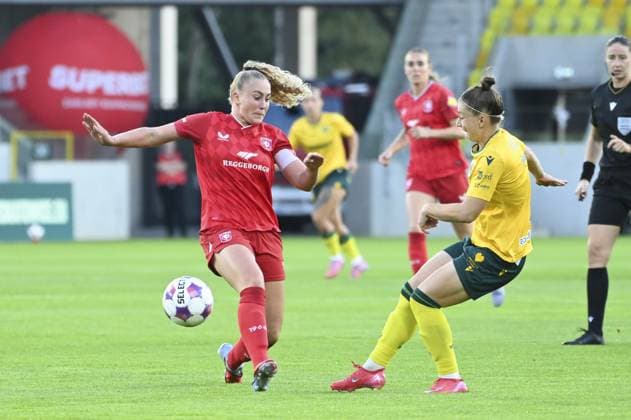 Aleksandra Nieciag (GKS) during match 3rd qualifying round for the UEFA Champions League Women between GKS Katowice Women vs FC Twente Women at the Arena Katowice in Katowice, Poland on September 11, 2025  Copyright: xMichalxDubiel IPAxSportx xipa-agency.netx xx IPA_64703893 IPA_Agency_IPA64703893