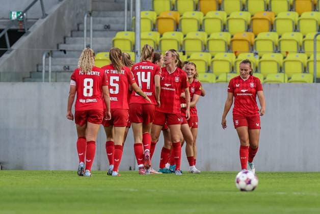 11.09.2025 KATOWICE MECZ ELIMINACJE LIGI MISTRZOW KOBIET GKS KATOWICE - FC TWENTE SEZON 2025 26 --- UEFA WOMENS CHAMPIONS LEAGUE FOOTBALL MATCH SEASON 2025 26 GKS KATOWICE - FC TWENTE NZ. TWENTE FOT. LUKASZ JURGA ARENA AKCJI NEWSPIX.PL --- newspix.pl POLAND OUT! 