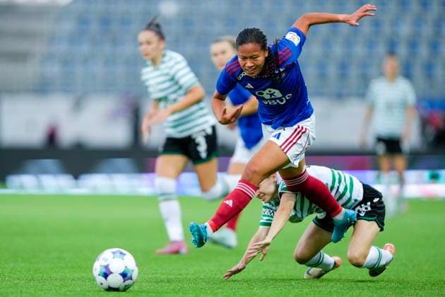 Football, Women, CL Quali, Valerenga IF - Ferencvaros Budaprest