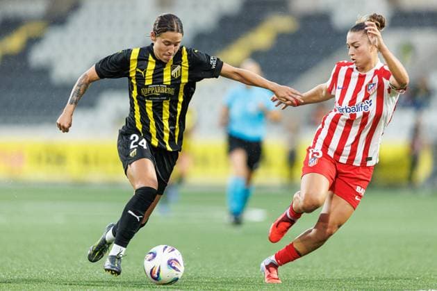 Football, Women, CL Quali, BK Häcken - Atletico Madrid