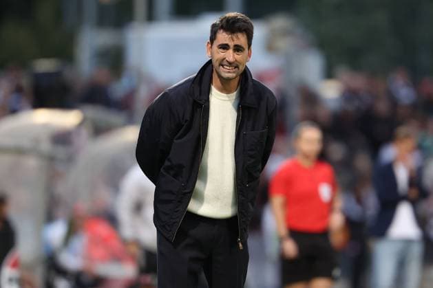 2025 09 10 xJFx Football UEFA Women Champions League Qualification Eintracht Frankfurt Real Madrid v l , headcoach, coach Pau Marc Queseda Tormos Real Madrid DFL DFB REGULATIONS PROHIBIT ANY USE OF PHOTOGRAPHS as IMAGE SEQUENCES and or QUASI VIDEO Copyright: JoaquimxFerreira