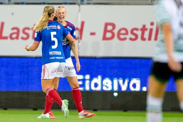 Champions League Women s Qualification Valerenga Ferencvaros Oslo 20250911 Karina Saevik during the Champions League qualifying match between Valerenga Ferencvaros at Intility Arena Photo Cornelius Poppe NTB Oslo Norway EDITORIAL USE ONLY RESTRICTED USE FOR BETTING COMPANIES  Copyright: xCorneliusxPoppex xNTBx
