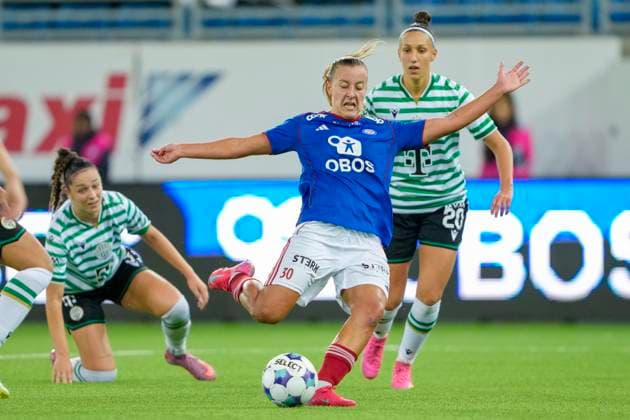 Champions League Women s Qualification Valerenga Ferencvaros Oslo 20250911 Valerenga s Stine Brekken during the Champions League qualifying match between Valerenga Ferencvaros at Intility Arena Photo Cornelius Poppe NTB Oslo Norway EDITORIAL USE ONLY RESTRICTED USE FOR BETTING COMPANIES  Copyright: xCorneliusxPoppex xNTBx
