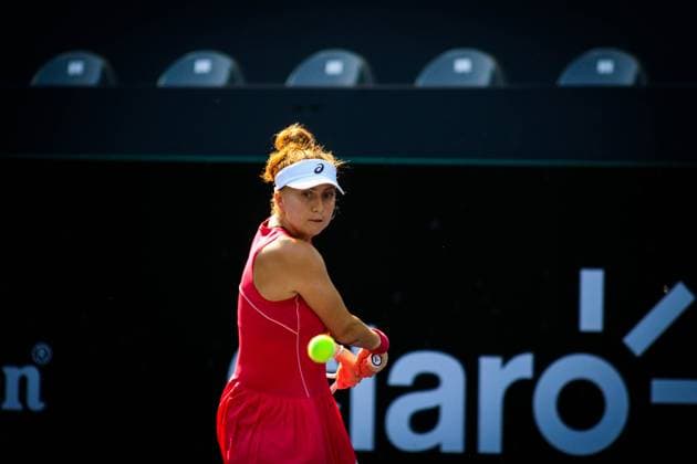 WTA, Tennis Damen 250 SP OPEN SaO PAULO, SP - 11.09.2025: WTA 250 SP OPEN - The first edition of the SP Open, a WTA 250 series tournament played on hard courts, will take place at Villa-Lobos Park, in the west zone of Sao Paulo. The event marks Sao Paulo& 39;s return to the official WTA calendar after 25 years and is the largest women& 39;s tournament in Brazil since 2016. In addition to the sporting competitions with 32 players in the singles and 16 doubles. In the photo, tennis player Berfu Cengiz (TUR) during a SP Open match against tennis player Renata Zarazua (MEX) this Thursday (11). (Photo: Aloisio Mauricio Fotoarena) x2804811x  AloisioxMauricio