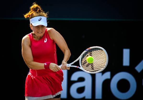 WTA, Tennis Damen 250 SP OPEN SaO PAULO, SP - 11.09.2025: WTA 250 SP OPEN - The first edition of the SP Open, a WTA 250 series tournament played on hard courts, will take place at Villa-Lobos Park, in the west zone of Sao Paulo. The event marks Sao Paulo& 39;s return to the official WTA calendar after 25 years and is the largest women& 39;s tournament in Brazil since 2016. In addition to the sporting competitions with 32 players in the singles and 16 doubles. In the photo, tennis player Berfu Cengiz (TUR) during a SP Open match against tennis player Renata Zarazua (MEX) this Thursday (11). (Photo: Aloisio Mauricio Fotoarena) x2804812x  AloisioxMauricio
