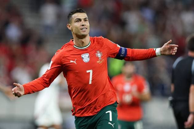 Cristiano Ronaldo is the first football billionaire, archive images