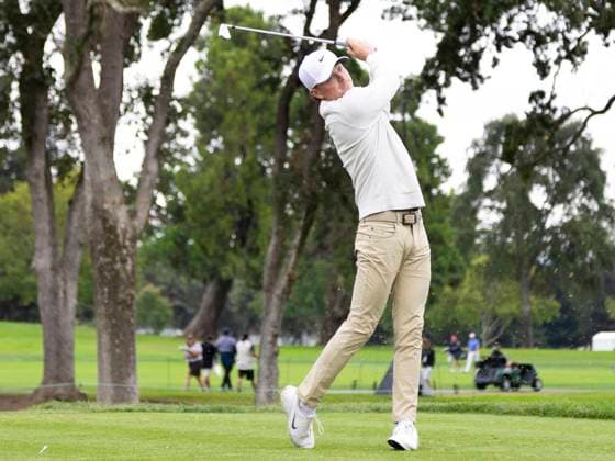 September 11, 2025, Napa, California, United States: NAPA, CA - SEPTEMBER 11: Luke Clanton of the United States tees off on hole 2 during the Procore Championship 2025 - Round One at Silverado Resort on September 11, 2025 in Napa, California. Procore Championship 2025 - Round One  - ZUMAt139 20250911_aaa_t139_007 Copyright: xAlxChang IsixPhotosx