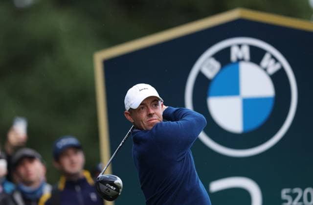 . - BMW PGA, Golf Herren Championship 2025, Day One, DP World Tour, Wentworth Golf Club, Virginia Water, Surrey, England.- 11th September 2025. (C) Daniel Weir Crystal Pix Rory Mcilroy Of Northern Ireland tees off on the 12th hole during the BMW PGA Championship 2025 on day one. - BMW PGA Championship 2025, Day One, DP World Tour, Wentworth Golf Club, Virginia Water, Surrey, England.- 11th September 2025. (C) Daniel Weir Crystal Pix Surrey Wentworth Golf Club United Kingdom Copyright: xDanielxWeirx CP_BMW_PGA_Championship_2025_Day_One_60