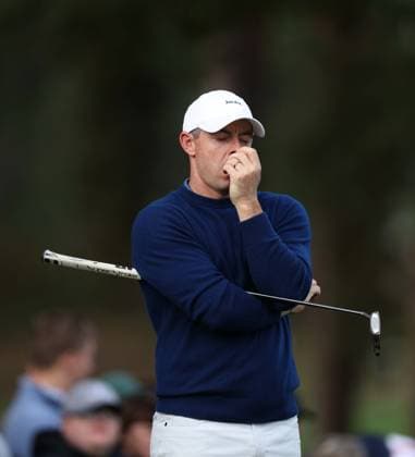 . - BMW PGA, Golf Herren Championship 2025, Day One, DP World Tour, Wentworth Golf Club, Virginia Water, Surrey, England.- 11th September 2025. (C) Daniel Weir Crystal Pix Rory Mcilroy Of Northern Ireland looks frustrated & dejected during the BMW PGA Championship 2025 Day One . - BMW PGA Championship 2025, Day One, DP World Tour, Wentworth Golf Club, Virginia Water, Surrey, England.- 11th September 2025. (C) Daniel Weir Crystal Pix Surrey Wentworth Golf Club United Kingdom Copyright: xDanielxWeirx CP_BMW_PGA_Championship_2025_Day_One_95