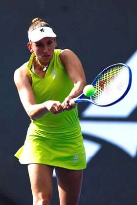 WTA GUADALAJARA 250 OPEN WTA GUADALAJARA 250 OPEN MERTENS VS JACQUEMONT 11092025 GUADALAJARA, JALISCO Action photo of Elise Mertens of Belgium, during day 4 the WTA Guadalajara 250 Open, held at the Centro Panamericano de Tenis of Guadalajara, Jalisco, Mexico Action photo of Elise Mertens of Belgium, during day 4 of the WTA Guadalajara 250 Open, held at the Centro Panamericano de Tenis of Guadalajara, Jalisco, Mexico PHOTO BY IMAGENSHOP AGENCIA FOTOGRAFICA GUADALAJARA JALISCO MEXICO Copyright: xIMAGENSHOPxAGENCIAxFOTOGRAFICAx