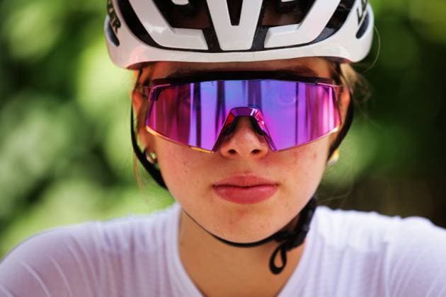 2025 UCI Mountain Bike World Championships Picture by Ed Sykes SWpix.com - 12 09 2025 - Cycling - 2025 UCI Mountain Bike World Championships - Cross-country Olympic - Crans Montana, Valais, Switzerland - Women Junior - Evie Strachan (Great Britain) Copyright: x xSWpix.comx(t axPhotographyxHubxLtd)xEdxSykes SWpix.comx SWP-3030-3450