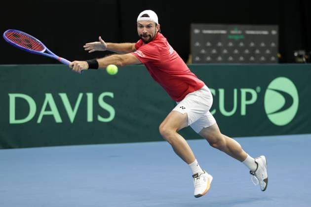 Tennis, Davis Cup, Hungary - Austria