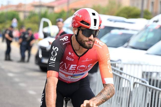 12-09-2025 Vuelta A Espana; Tappa 19 Rueda - Guijuelo; 2025, Ineos Grenadiers; Ganna, Filippo; Rueda; 