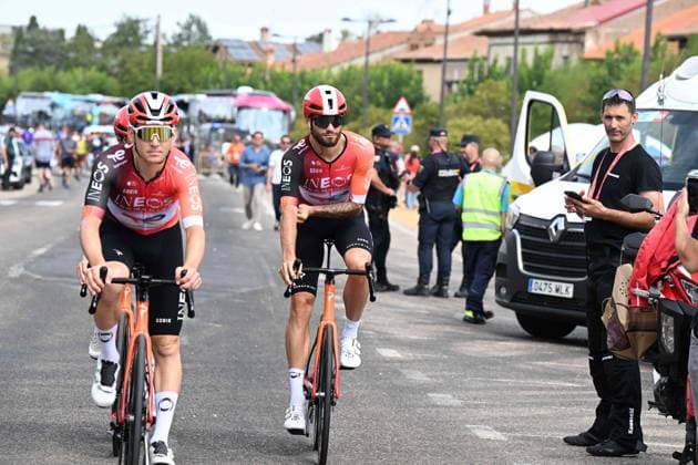 12-09-2025 Vuelta A Espana; Tappa 19 Rueda - Guijuelo; 2025, Ineos Grenadiers; Ganna, Filippo; Rueda; 
