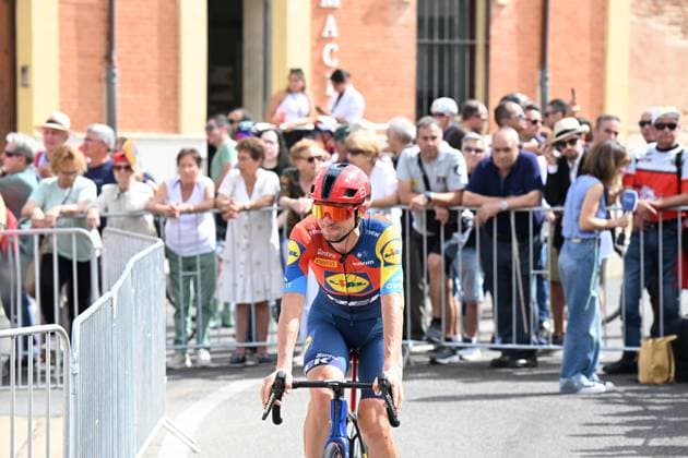 12-09-2025 Vuelta A Espana; Tappa 19 Rueda - Guijuelo; 2025, Lidl - Trek; Ciccone, Giulio; Rueda; 