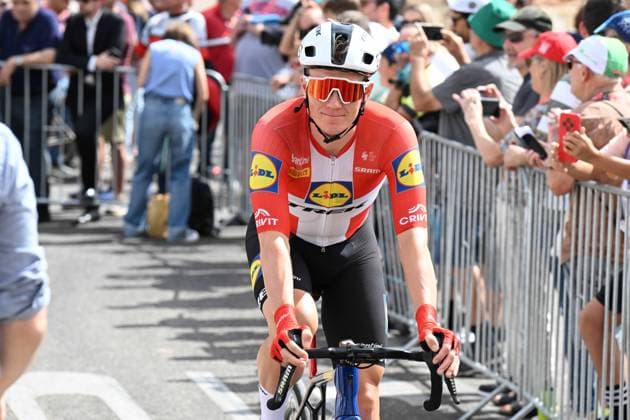 12-09-2025 Vuelta A Espana; Tappa 19 Rueda - Guijuelo; 2025, Lidl - Trek; Kragh Andersen, Soren; Rueda; 