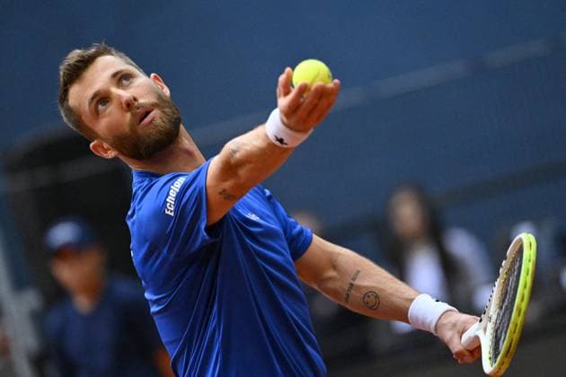 Tennis, Davis Cup, Croatia - France