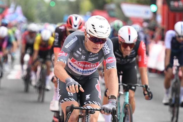 12-09-2025 Vuelta A Espana; Tappa 19 Rueda - Guijuelo; 2025, Alpecin - Deceuninck; Philipsen, Jasper; Guijuelo; 