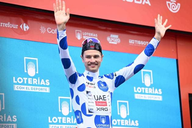 12-09-2025 Vuelta A Espana; Tappa 19 Rueda - Guijuelo; 2025, Uae Team Emirates - Xrg; Vine, Jai; Guijuelo; 