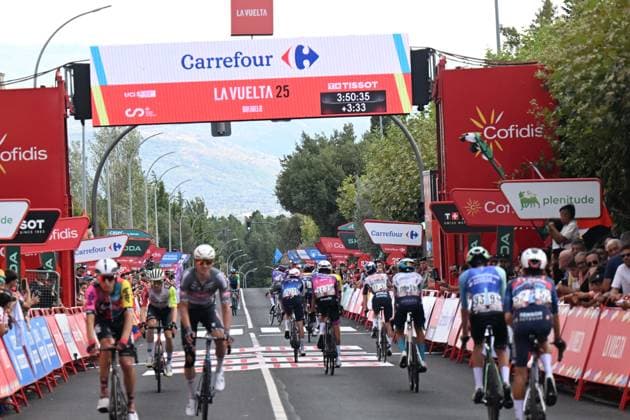 12-09-2025 Vuelta A Espana; Tappa 19 Rueda - Guijuelo; Guijuelo; 