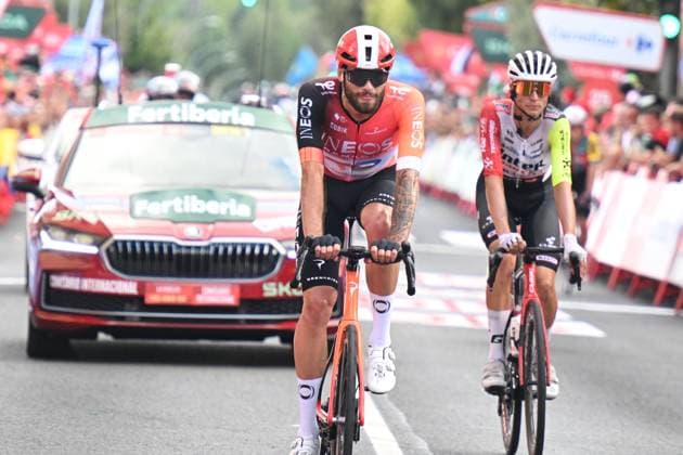 12-09-2025 Vuelta A Espana; Tappa 19 Rueda - Guijuelo; 2025, Ineos Grenadiers; Ganna, Filippo; Guijuelo; 