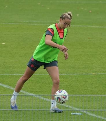 12 09 2025, FC Bayern training ground, Saebenerstrasse Munich, soccer, sports, in the picture Giulia Gwinn FC Bayern