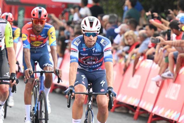 12-09-2025 Vuelta A Espana; Tappa 19 Rueda - Guijuelo; 2025, Soudal - Quick Step; Landa Meana, Mikel; Guijuelo; 