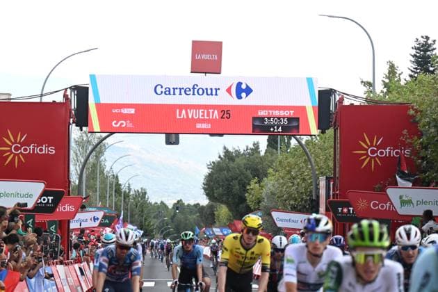 12-09-2025 Vuelta A Espana; Tappa 19 Rueda - Guijuelo; Guijuelo; 
