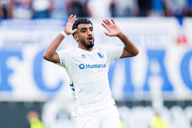 12 09 2025 Soccer, 2025 2026, 2 Bundesliga, 5 Matchday, DSC Arminia Bielefeld 1 FC Magdeburg Rayan Ghrieb Magdeburg DFL REGULATIONS PROHIBIT ANY USE OF PHOTOGRAPHS AS IMAGE SEQUENCES AND OR QUASI VIDEO