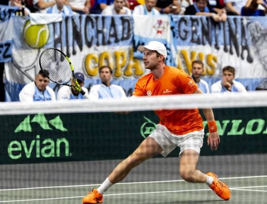 Tennis, Davis Cup, Netherlands - Argentina