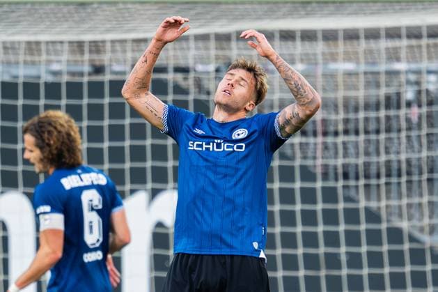 12 09 2025 Soccer, 2025 2026, 2 Bundesliga, 5 Matchday, DSC Arminia Bielefeld 1 FC Magdeburg Mael Corboz Bielefeld DFL REGULATIONS PROHIBIT ANY USE OF PHOTOGRAPHS AS IMAGE SEQUENCES AND OR QUASI VIDEO