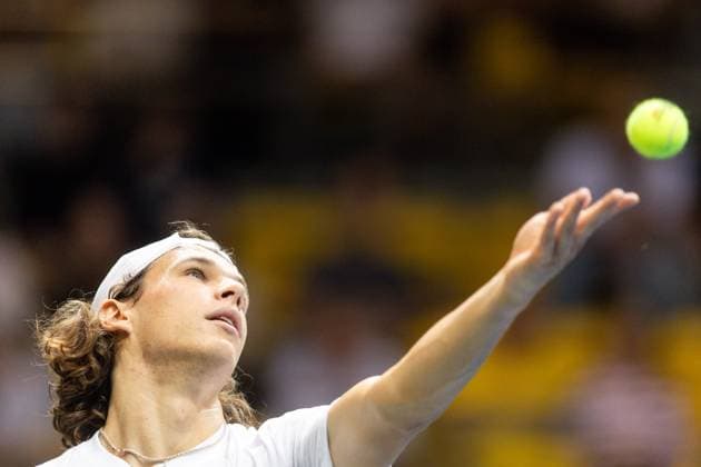 Davis Cup - Poland vs Great Britain Tomasz Berkieta during Davis Cup - Poland vs Great Britain match in Gdynia, Poland on September 12, 2025 Gdynia Poland  Copyright: xFotoxOlimpikx originalFilename:jastrzebowski-daviscup250912_npCyt.jpg