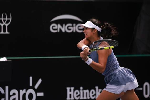 Match between janice tjen (ina) vs alexandra eala (phi), at the sp open in sao paulo Sao Paulo (SP), September 12, 2025 WTA250 SP Open Janice Tjen (INA) vs. Alexandra Eala (PHI), at the SP Open in Sao Paulo, which takes place at Villa-Lobos Park, this Friday, September 12, 2025, in the west zone of Sao Paulo. Indonesian tennis player Janice Tjen wins and qualifies for the next phase. (Foto: Leco Viana Thenews2 imago images) SPO  Copyright: xLecoxVianax