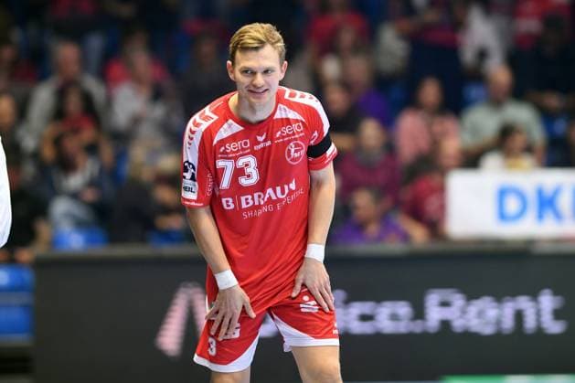 Timo Kastening MT Melsungen 73 , GER, MT Melsungen HC Erlangen, Handball, 1 Bundesliga, Matchday 4, Season 2025 2026, 12 09 2025, GER, MT Melsungen HC Erlangen, Handball, 1 Bundesliga, Matchday 4, Season 2025 2026, 12 09 2025 Kassel Copyright: xEibner-Pressefotox xRolandxSippex EP_RSL