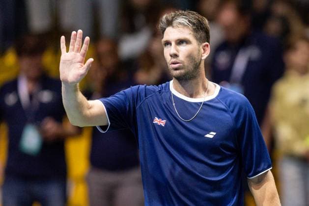 12th September 2025; Polsat Plus Arena, Gdynia, Poland; Davis Cup, World Group I, Poland versus Great Britain; Cameron Norrie (GB) thanks the fans after his win  FotoxOlimpik