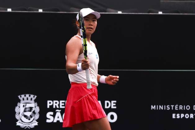 Match between janice tjen (ina) vs alexandra eala (phi), at the sp open in sao paulo Sao Paulo (SP), September 12, 2025 WTA250 SP Open Janice Tjen (INA) vs. Alexandra Eala (PHI), at the SP Open in Sao Paulo, which takes place at Villa-Lobos Park, this Friday, September 12, 2025, in the west zone of Sao Paulo. Indonesian tennis player Janice Tjen wins and qualifies for the next phase. (Foto: Leco Viana Thenews2 imago images) SPO  Copyright: xLecoxVianax