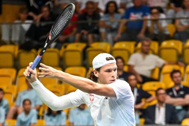 GDYNIA, 12.09.2025 Tenis ziemny Davis Cup Mecz Polska - Wielka Brytania Tennis Davis Cup Match Poland - Great Britain NZ Tomasz Berkieta Fot. ANNA LANGOWSKA 058sport.pl NEWSPIX.PL --- newspix.pl 