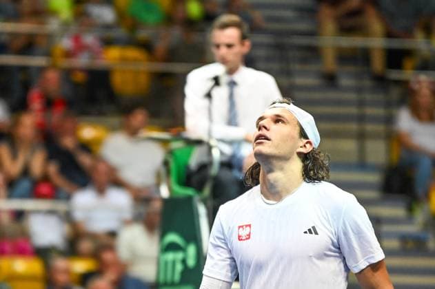 GDYNIA, 12.09.2025 Tenis ziemny Davis Cup Mecz Polska - Wielka Brytania Tennis Davis Cup Match Poland - Great Britain NZ Tomasz Berkieta Fot. ANNA LANGOWSKA 058sport.pl NEWSPIX.PL --- newspix.pl 