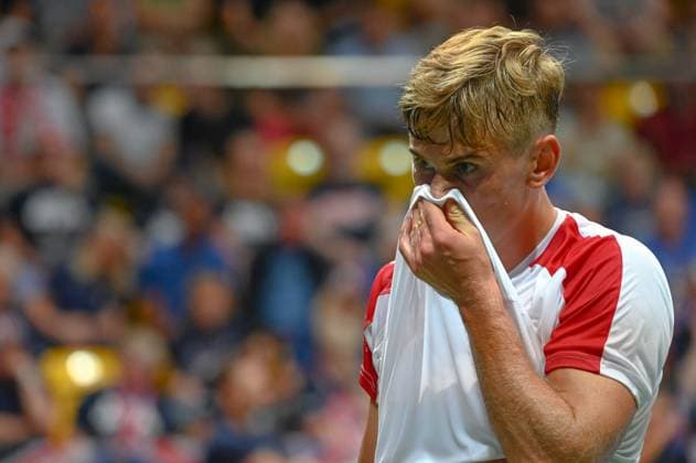 GDYNIA, 12.09.2025 Tenis ziemny Davis Cup Mecz Polska - Wielka Brytania Tennis Davis Cup Match Poland - Great Britain NZ olaf pieczkowski Fot. ANNA LANGOWSKA 058sport.pl NEWSPIX.PL --- newspix.pl 