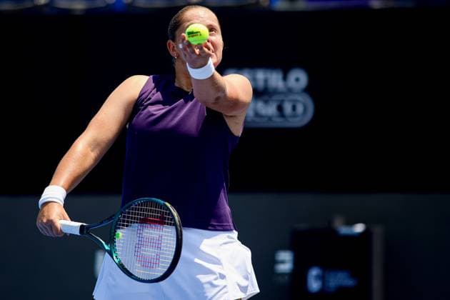 WTA GUADALAJARA 250 OPEN WTA GUADALAJARA 250 OPEN OSTAPENKO VS STAKUSIC 12092025 GUADALAJARA, JALISCO Action photo of Jelena Ostapenko, during day 5 the WTA Guadalajara 250 Open, held at the Centro Panamericano de Tenis of Guadalajara, Jalisco, Mexico Action photo of Jelena Ostapenko, during day 5 of the WTA Guadalajara 250 Open, held at the Centro Panamericano de Tenis of Guadalajara, Jalisco, Mexico PHOTO BY IMAGENSHOP AGENCIA FOTOGRAFICA GUADALAJARA JALISCO MEXICO Copyright: xIMAGENSHOPxAGENCIAxFOTOGRAFICAx