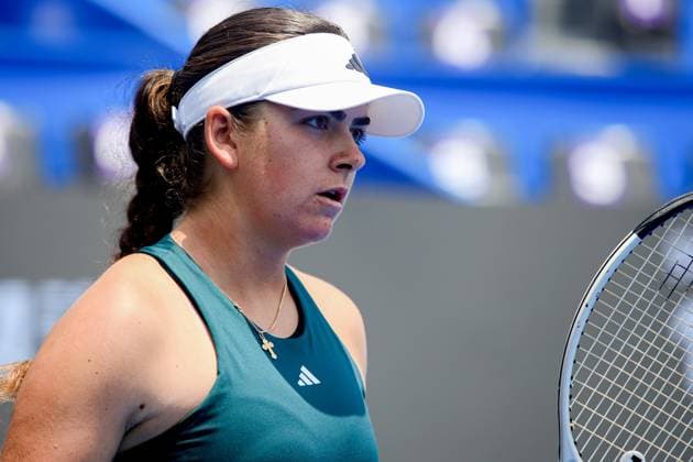 WTA GUADALAJARA 250 OPEN WTA GUADALAJARA 250 OPEN OSTAPENKO VS STAKUSIC 12092025 GUADALAJARA, JALISCO Action photo f Marina Stakusic of Canada, during day 5 the WTA Guadalajara 250 Open, held at the Centro Panamericano de Tenis of Guadalajara, Jalisco, Mexico Action photo f Marina Stakusic of Canada, during day 5 the WTA Guadalajara 250 Open, held at the Centro Panamericano de Tenis of Guadalajara, Jalisco, Mexico PHOTO BY IMAGENSHOP AGENCIA FOTOGRAFICA GUADALAJARA JALISCO MEXICO Copyright: xIMAGENSHOPxAGENCIAxFOTOGRAFICAx
